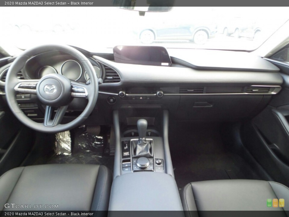 Black Interior Photo for the 2020 Mazda MAZDA3 Select Sedan #135729281