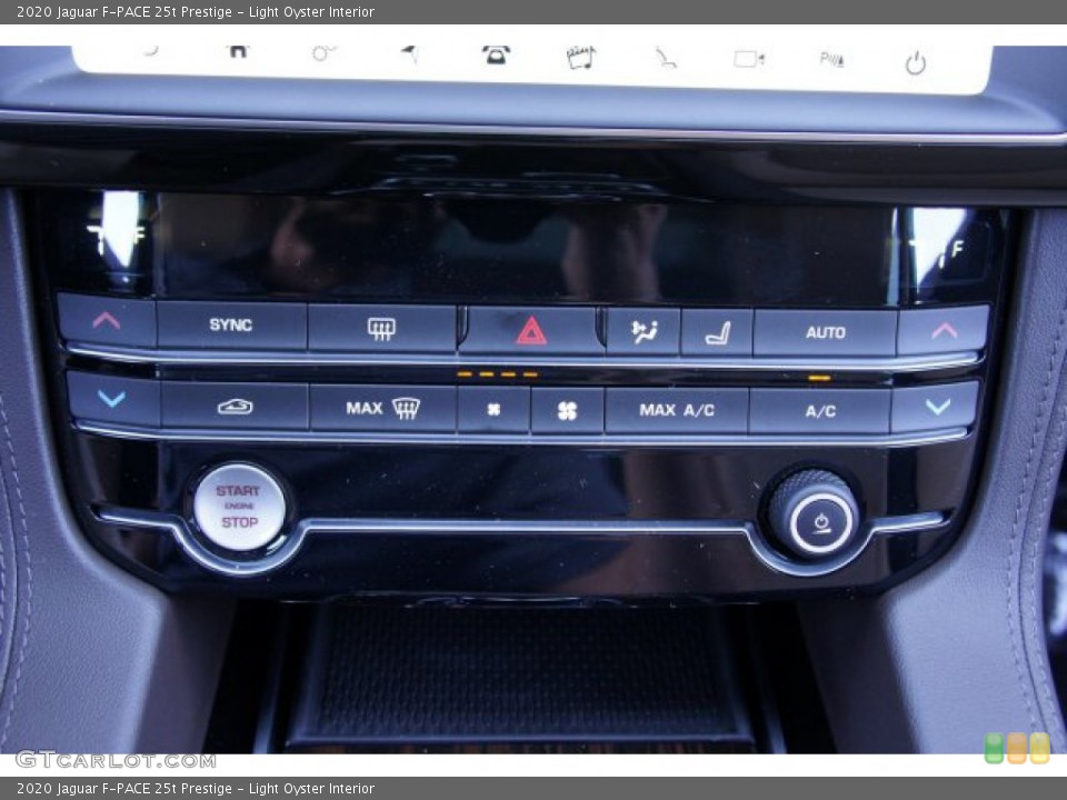 Light Oyster Interior Controls for the 2020 Jaguar F-PACE 25t Prestige #135734825