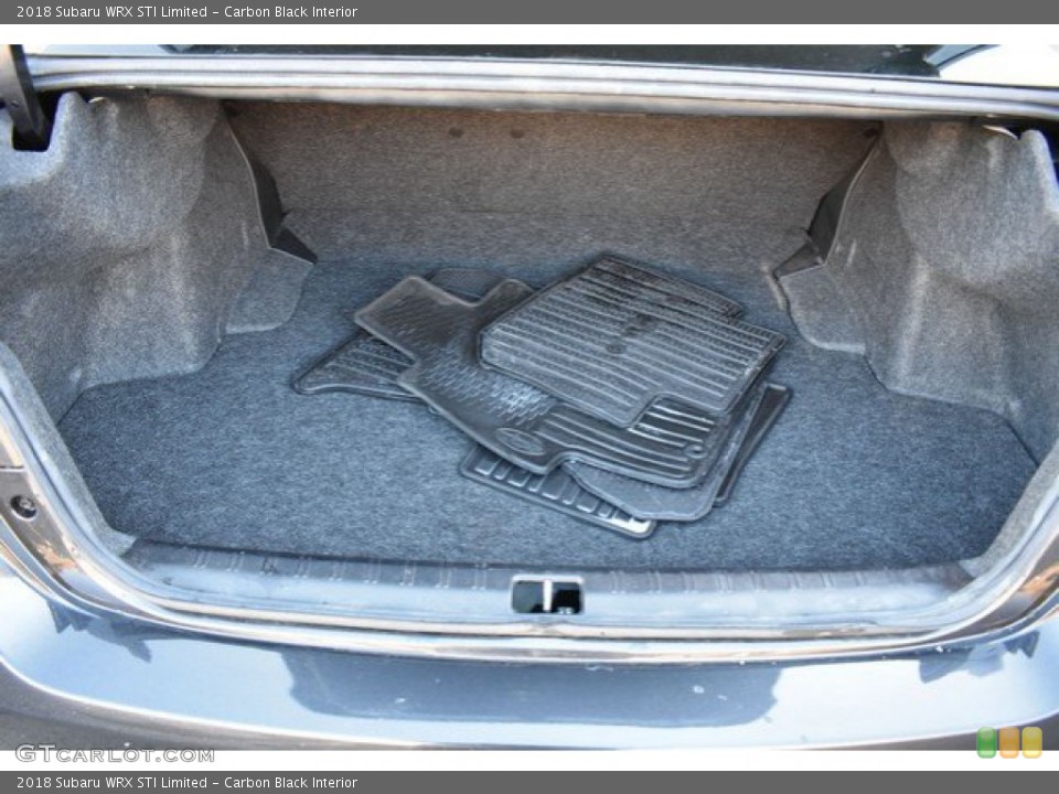 Carbon Black Interior Trunk for the 2018 Subaru WRX STI Limited #135735311
