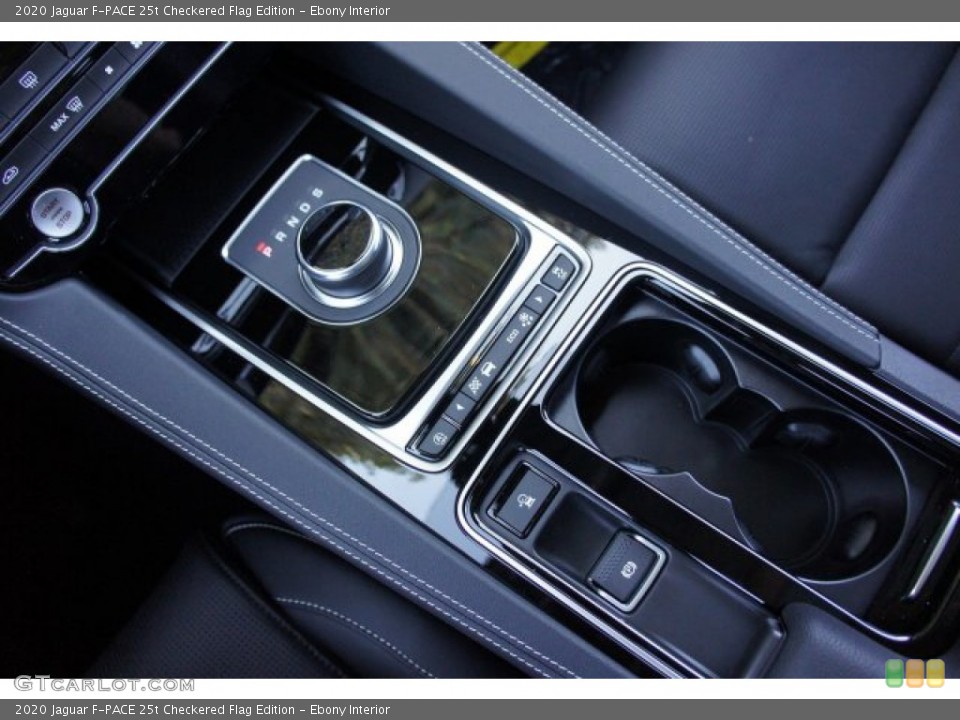 Ebony Interior Transmission for the 2020 Jaguar F-PACE 25t Checkered Flag Edition #135735542