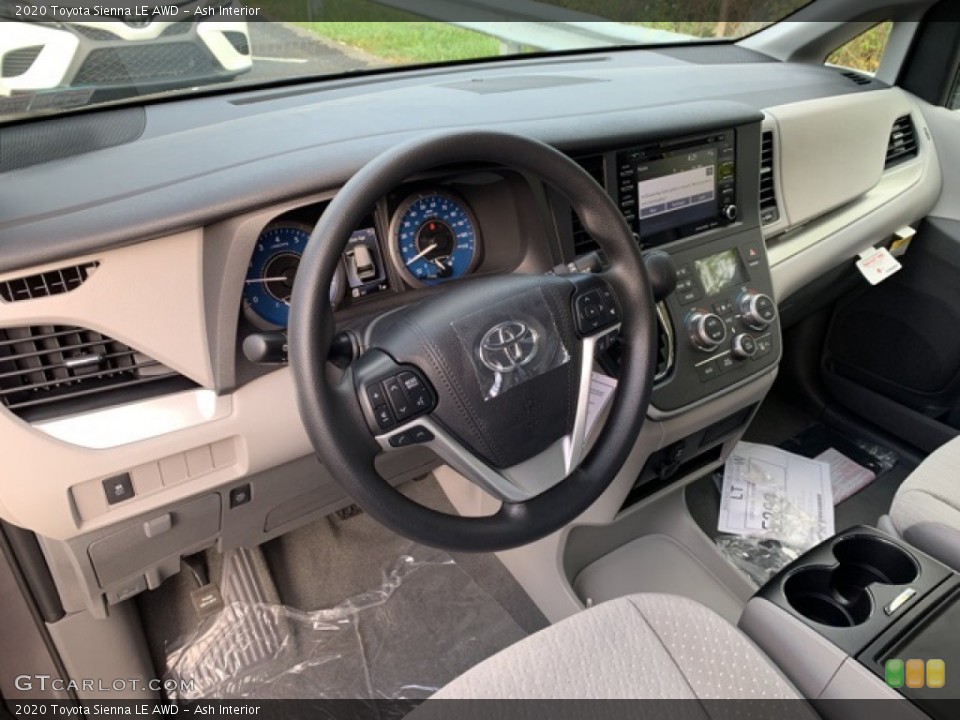 Ash Interior Dashboard for the 2020 Toyota Sienna LE AWD #135735932