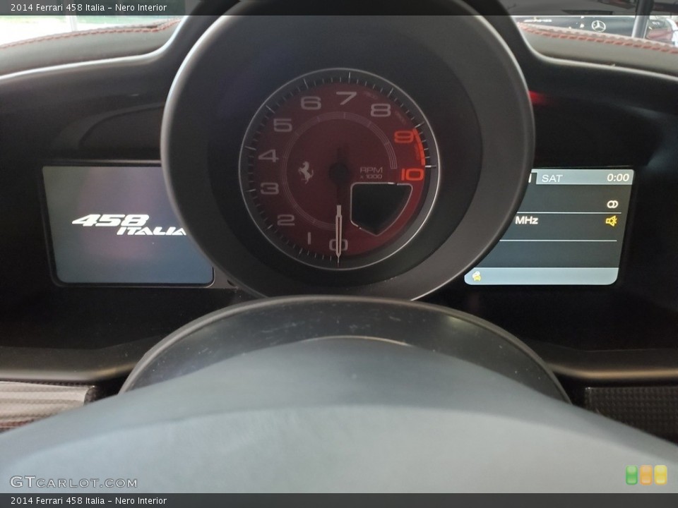 Nero Interior Gauges for the 2014 Ferrari 458 Italia #135739289