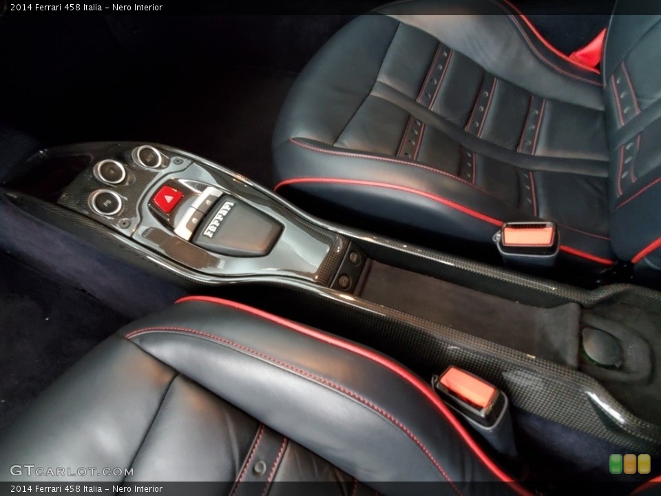 Nero Interior Controls for the 2014 Ferrari 458 Italia #135739337