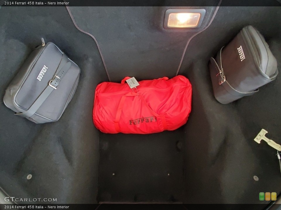 Nero Interior Trunk for the 2014 Ferrari 458 Italia #135739518