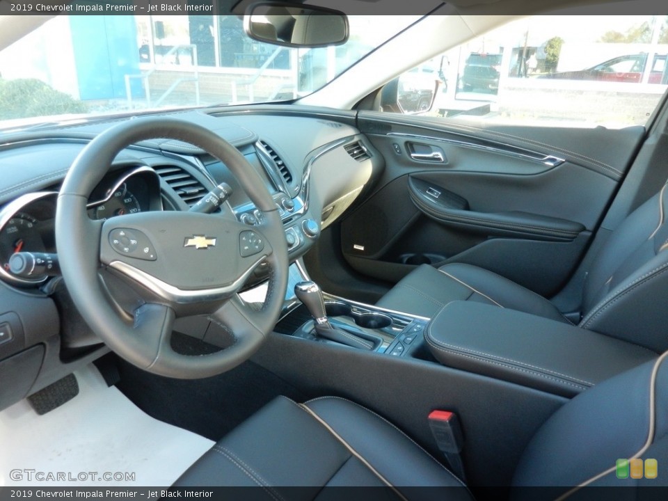 Jet Black Interior Photo for the 2019 Chevrolet Impala Premier #135748502