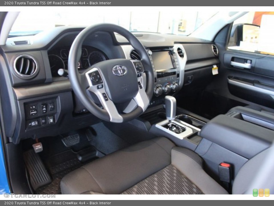 Black Interior Photo for the 2020 Toyota Tundra TSS Off Road CrewMax 4x4 #135757707