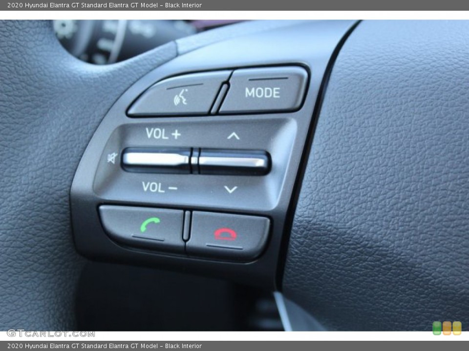 Black Interior Steering Wheel for the 2020 Hyundai Elantra GT  #135758700
