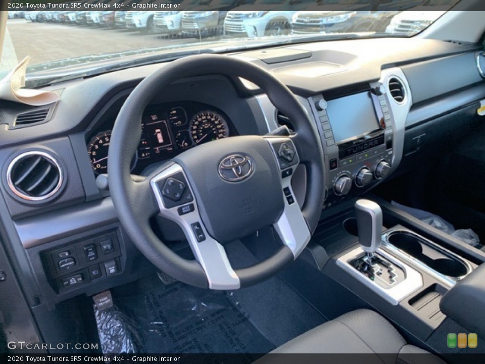 Graphite Interior Dashboard for the 2020 Toyota Tundra SR5 CrewMax 4x4 #135760986