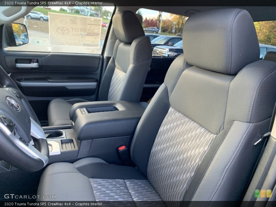 Graphite Interior Front Seat for the 2020 Toyota Tundra SR5 CrewMax 4x4 #135760992