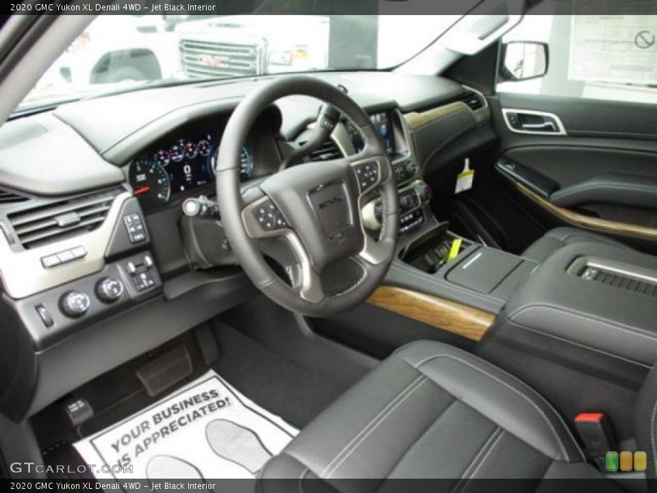 Jet Black Interior Photo for the 2020 GMC Yukon XL Denali 4WD #135763274