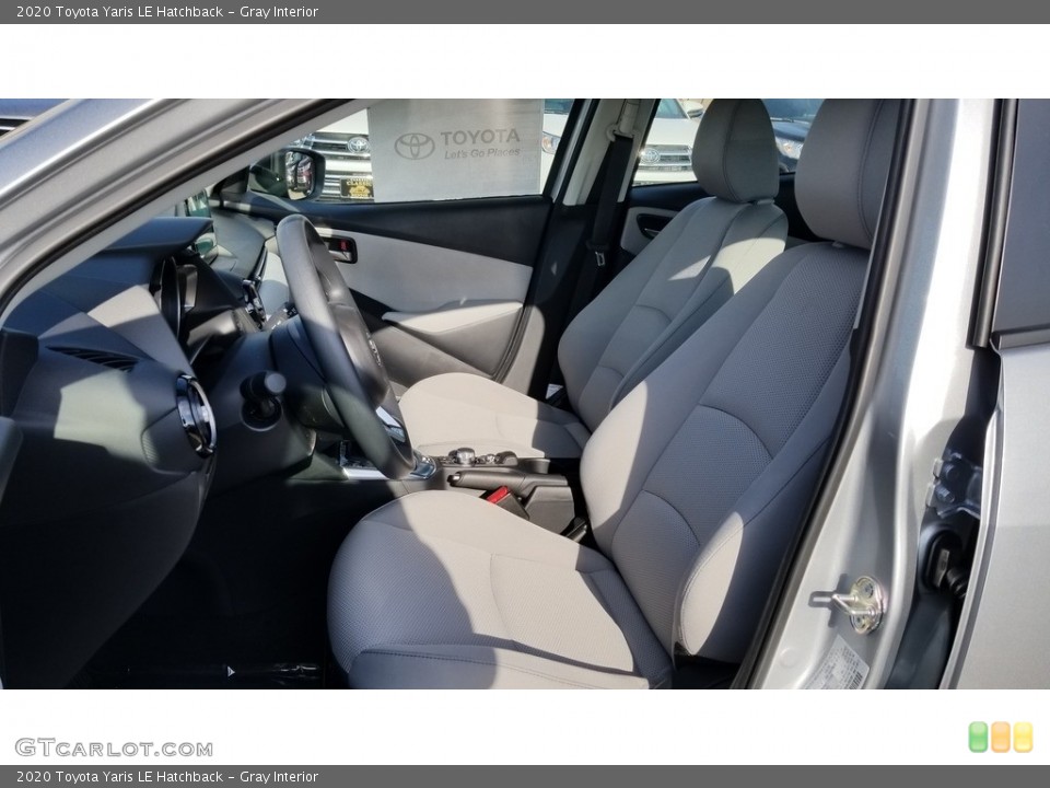 Gray Interior Photo for the 2020 Toyota Yaris LE Hatchback #135764267