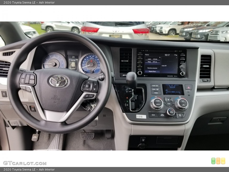 Ash Interior Dashboard for the 2020 Toyota Sienna LE #135764459