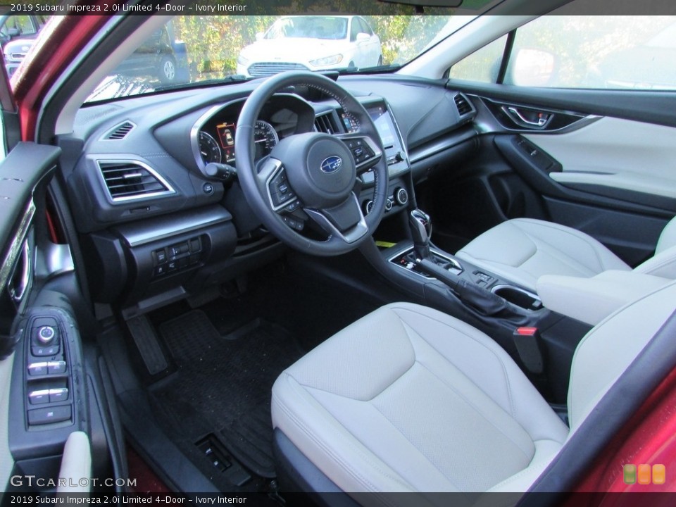 Ivory Interior Photo for the 2019 Subaru Impreza 2.0i Limited 4-Door #135767243
