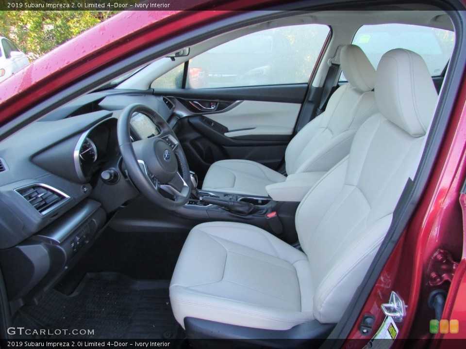 Ivory Interior Front Seat for the 2019 Subaru Impreza 2.0i Limited 4-Door #135767267
