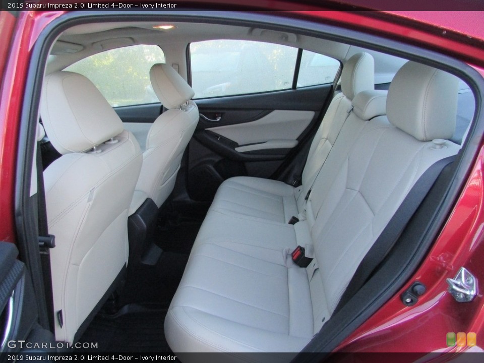 Ivory Interior Rear Seat for the 2019 Subaru Impreza 2.0i Limited 4-Door #135767489