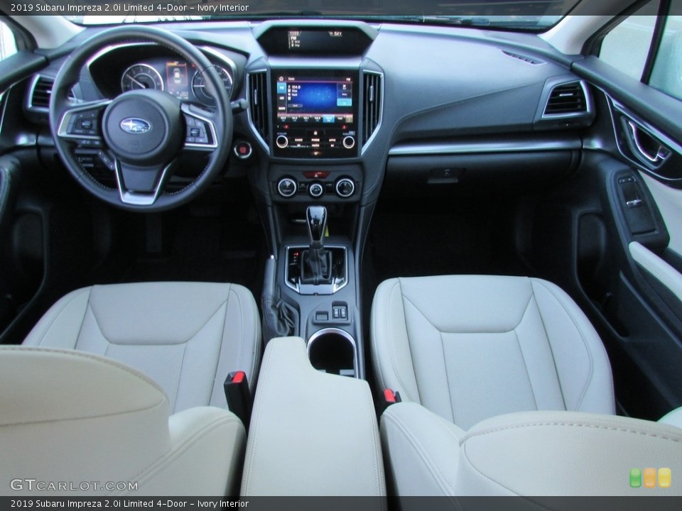 Ivory Interior Dashboard for the 2019 Subaru Impreza 2.0i Limited 4-Door #135767555