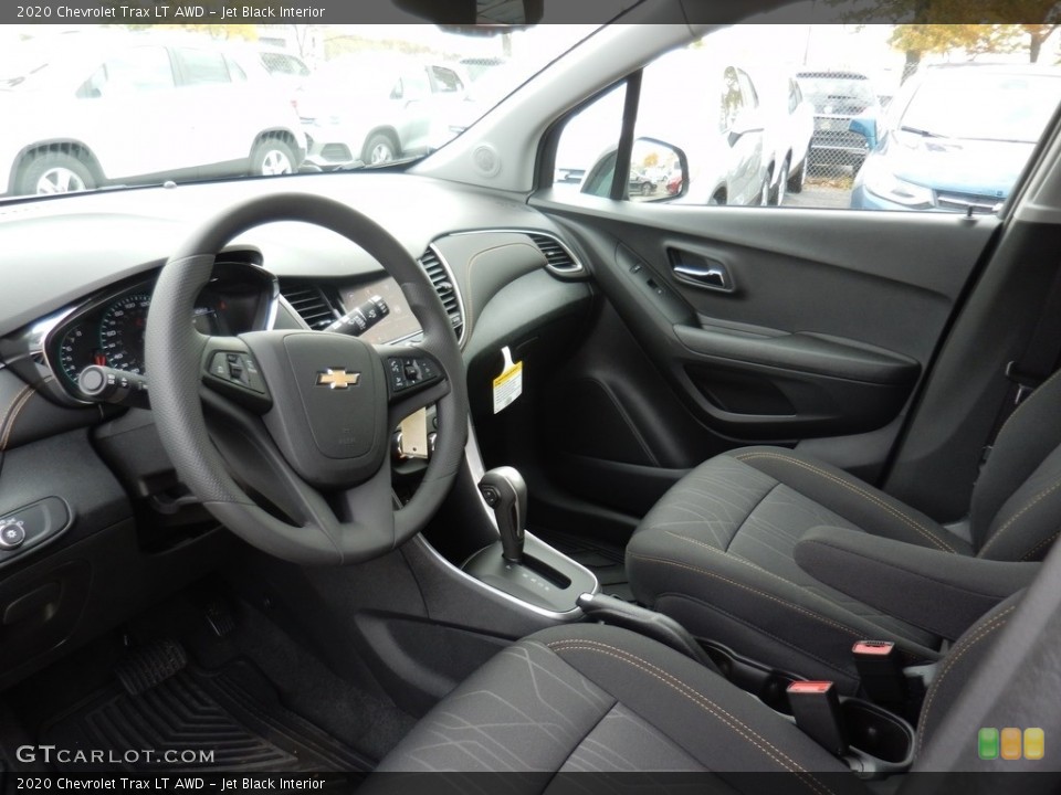 Jet Black Interior Front Seat for the 2020 Chevrolet Trax LT AWD #135771497