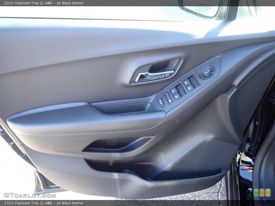 Jet Black Interior Door Panel for the 2020 Chevrolet Trax LS AWD #135771689