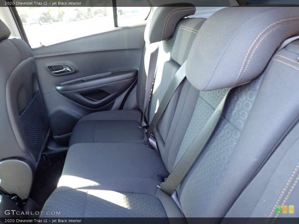 Jet Black Interior Rear Seat for the 2020 Chevrolet Trax LS #135772349