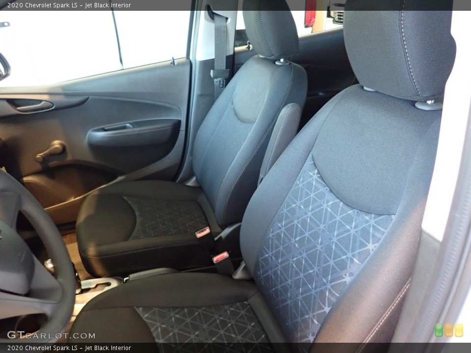 Jet Black Interior Front Seat for the 2020 Chevrolet Spark LS #135772958