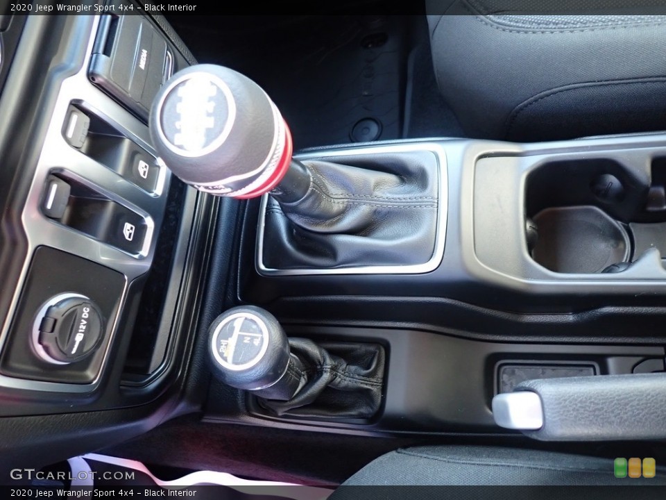 Black Interior Transmission for the 2020 Jeep Wrangler Sport 4x4 #135775205