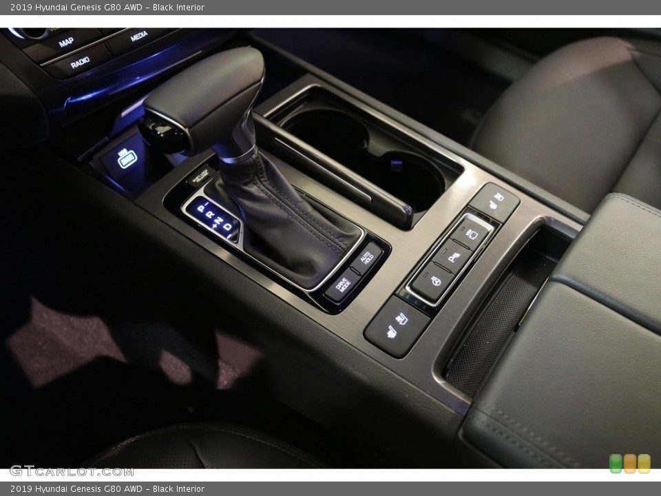 Black Interior Transmission for the 2019 Hyundai Genesis G80 AWD #135776912