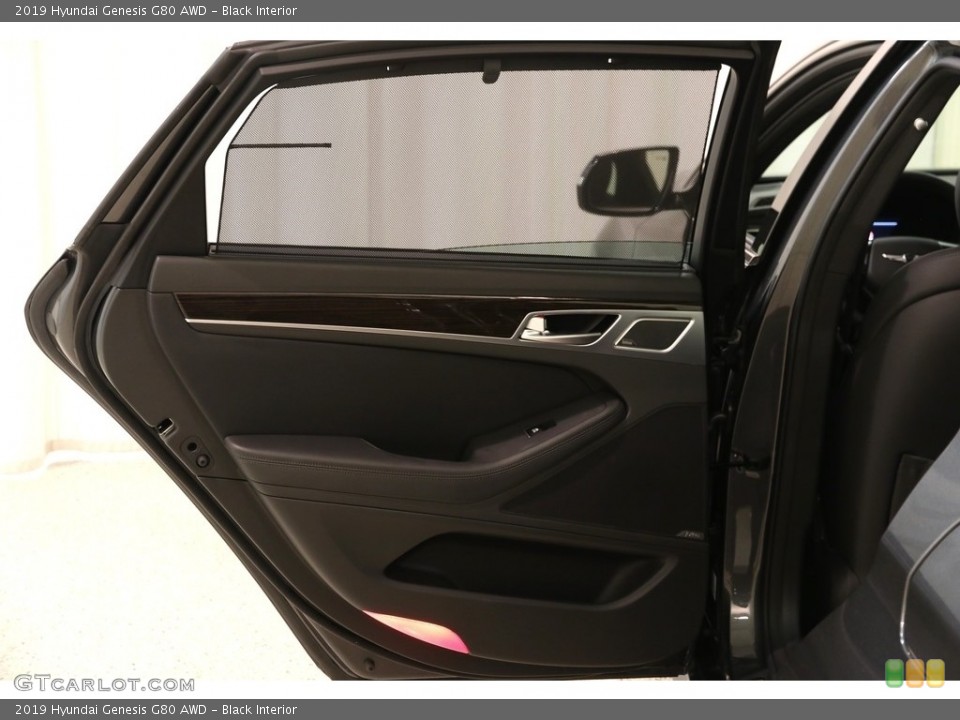 Black Interior Door Panel for the 2019 Hyundai Genesis G80 AWD #135777008