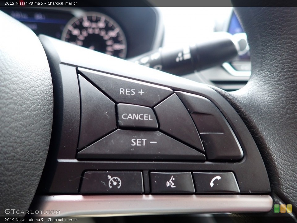 Charcoal Interior Steering Wheel for the 2019 Nissan Altima S #135783728