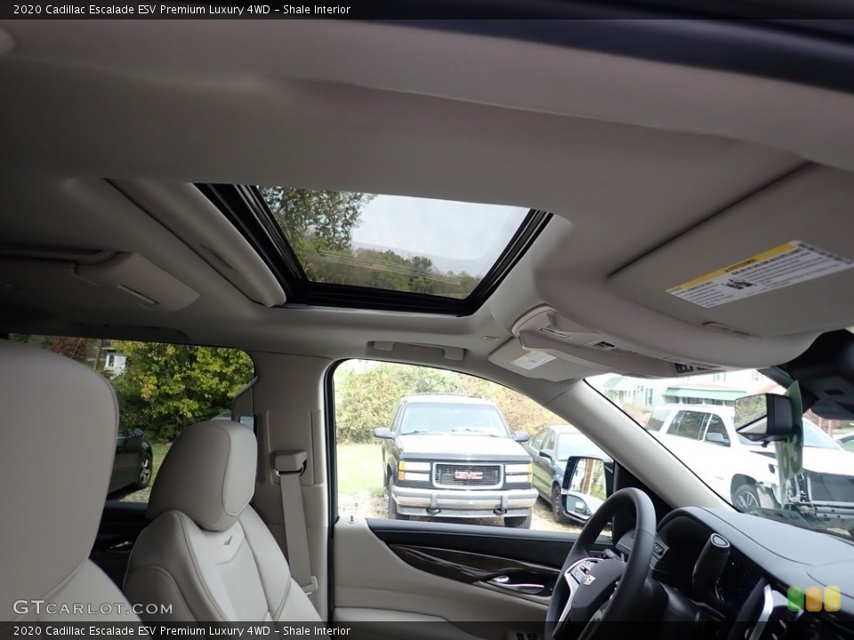 Shale Interior Sunroof for the 2020 Cadillac Escalade ESV Premium Luxury 4WD #135785936