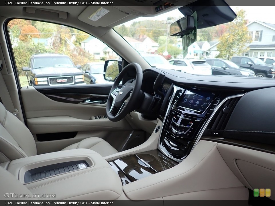 Shale Interior Dashboard for the 2020 Cadillac Escalade ESV Premium Luxury 4WD #135785963