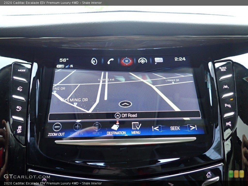 Shale Interior Navigation for the 2020 Cadillac Escalade ESV Premium Luxury 4WD #135786083