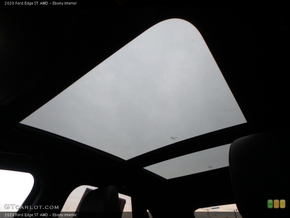 Ebony Interior Sunroof for the 2020 Ford Edge ST AWD #135786671