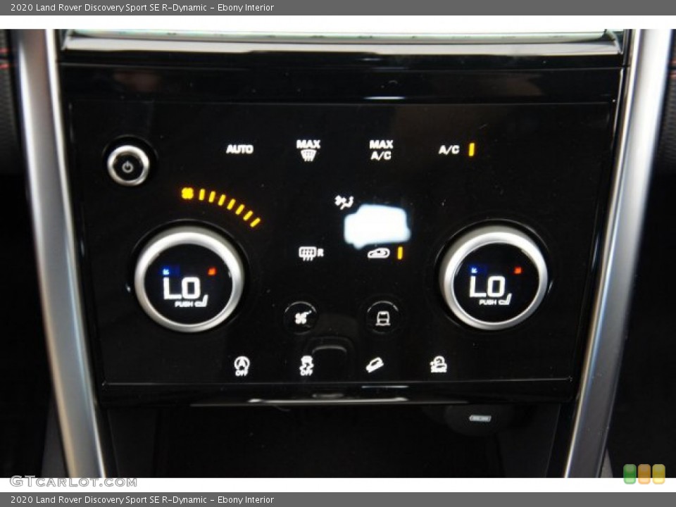 Ebony Interior Controls for the 2020 Land Rover Discovery Sport SE R-Dynamic #135791321