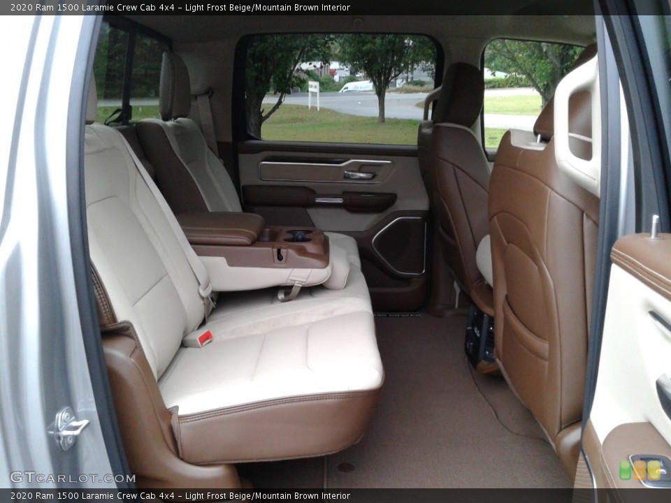 Light Frost Beige/Mountain Brown Interior Rear Seat for the 2020 Ram 1500 Laramie Crew Cab 4x4 #135791693