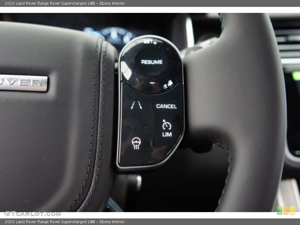 Ebony Interior Steering Wheel for the 2020 Land Rover Range Rover Supercharged LWB #135794045