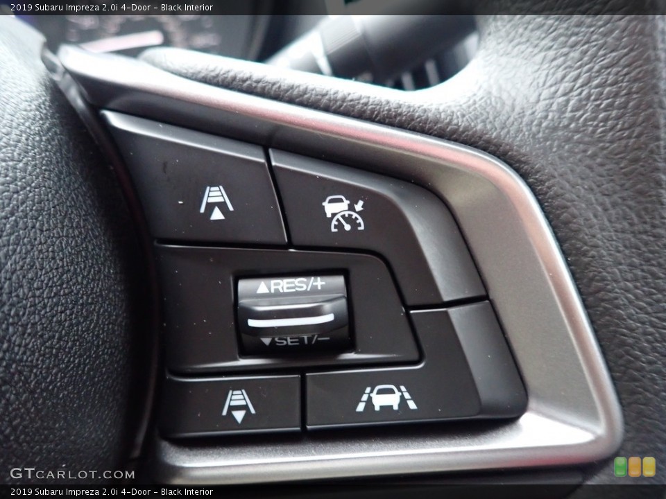 Black Interior Steering Wheel for the 2019 Subaru Impreza 2.0i 4-Door #135800912