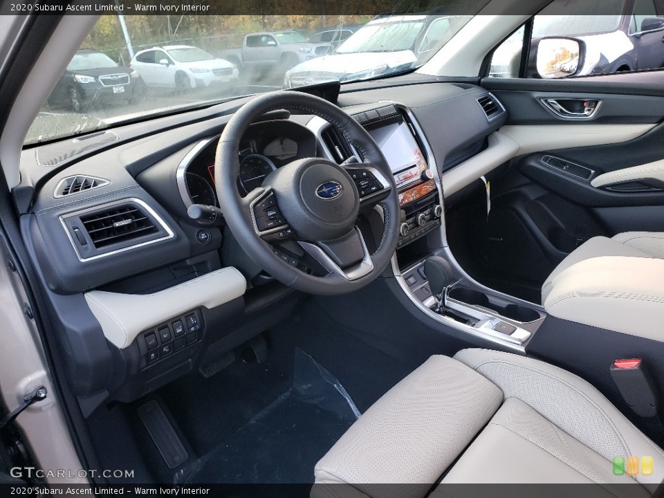 Warm Ivory Interior Photo for the 2020 Subaru Ascent Limited #135809246
