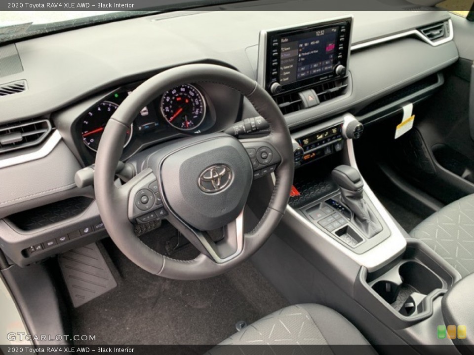 Black Interior Photo for the 2020 Toyota RAV4 XLE AWD #135812823