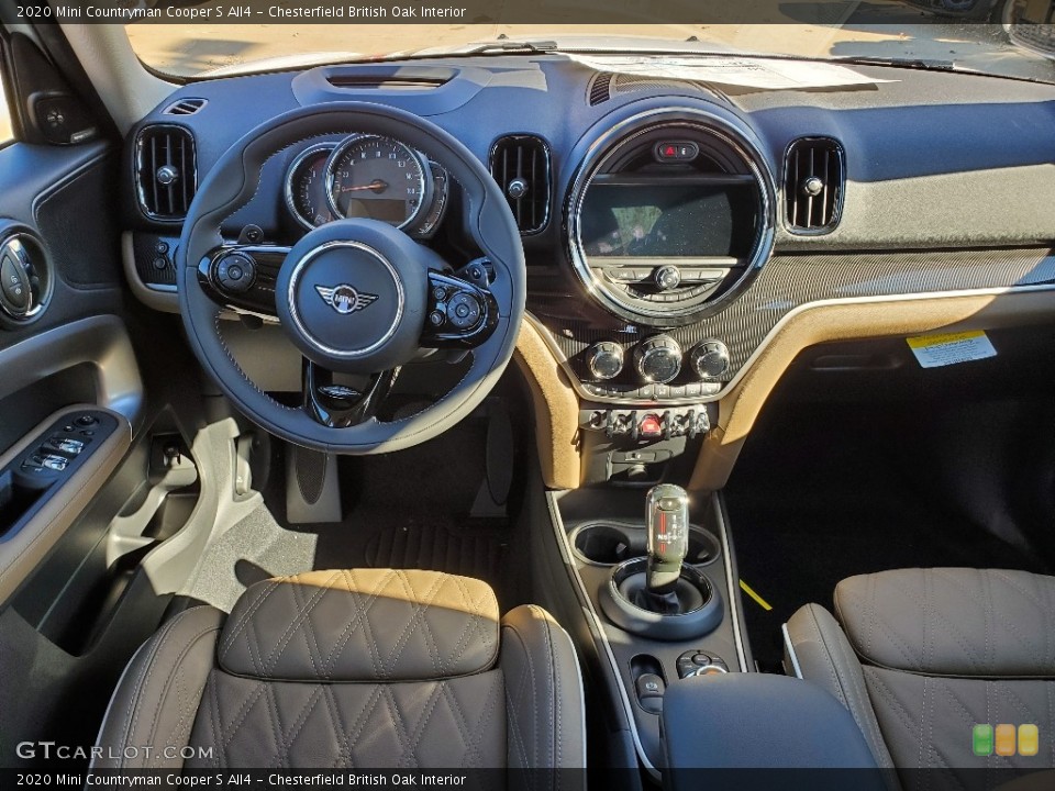 Chesterfield British Oak Interior Front Seat for the 2020 Mini Countryman Cooper S All4 #135820996