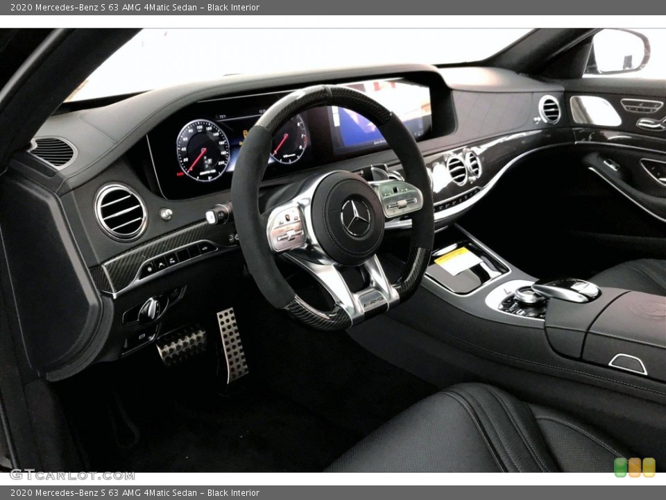 Black Interior Dashboard for the 2020 Mercedes-Benz S 63 AMG 4Matic Sedan #135828019