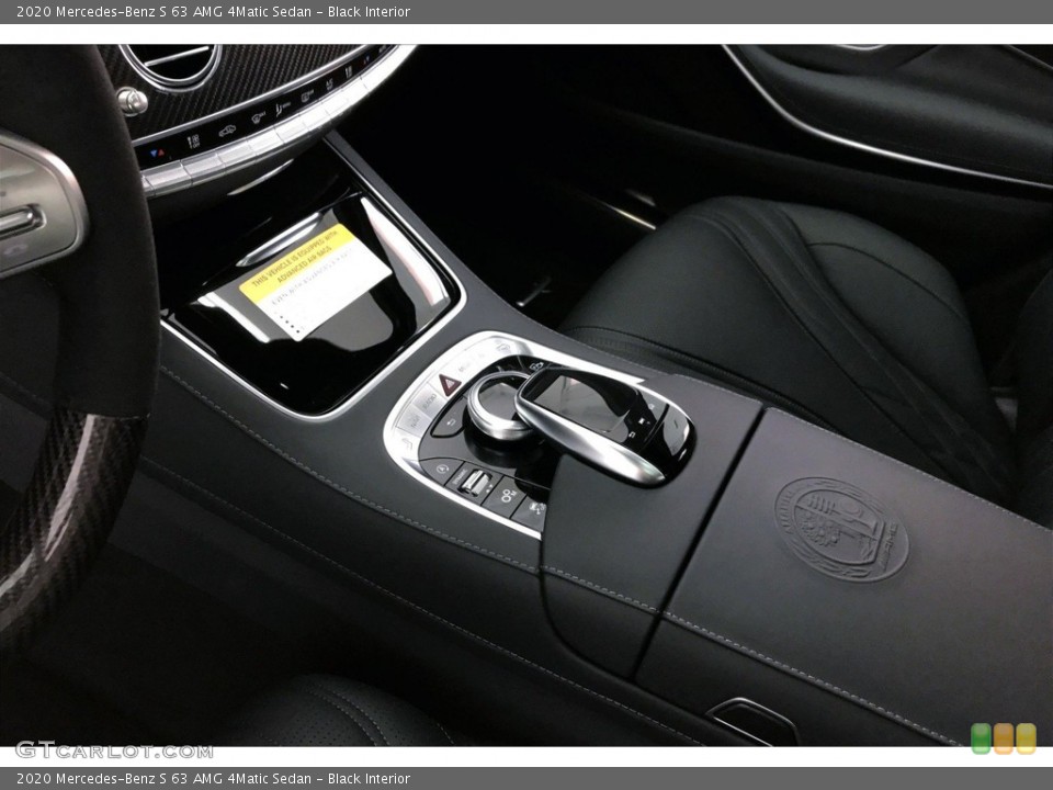 Black Interior Controls for the 2020 Mercedes-Benz S 63 AMG 4Matic Sedan #135828055