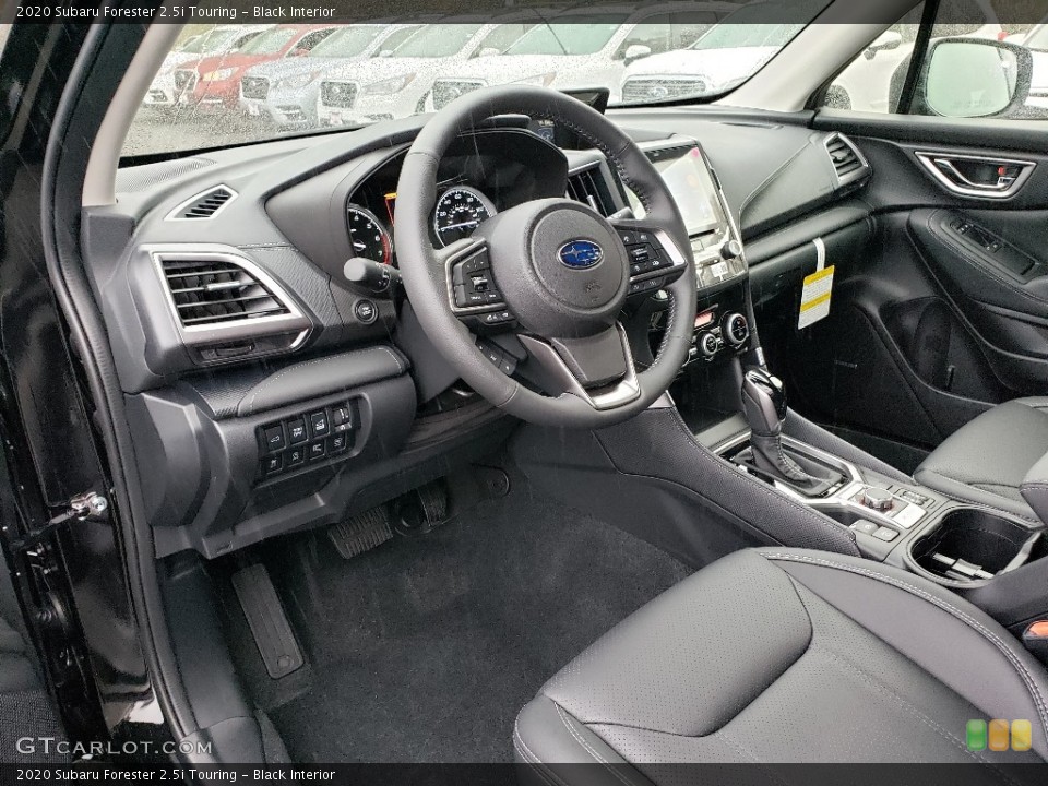 Black Interior Photo for the 2020 Subaru Forester 2.5i Touring #135831116