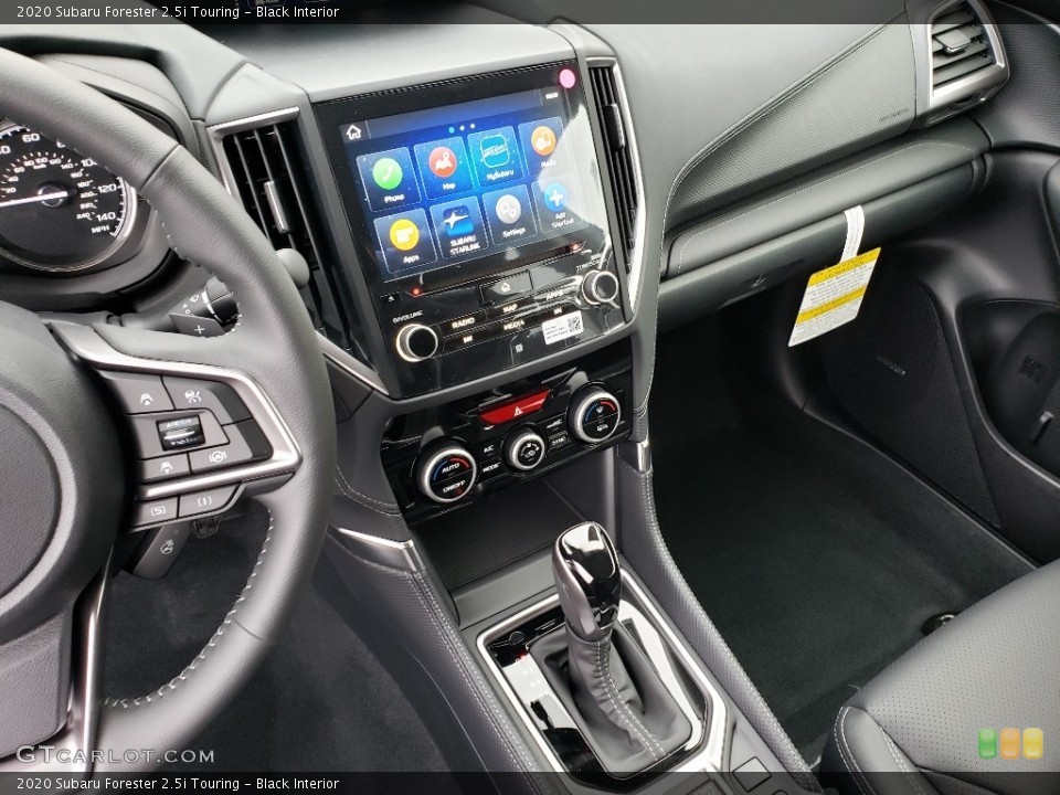 Black Interior Controls for the 2020 Subaru Forester 2.5i Touring #135831179