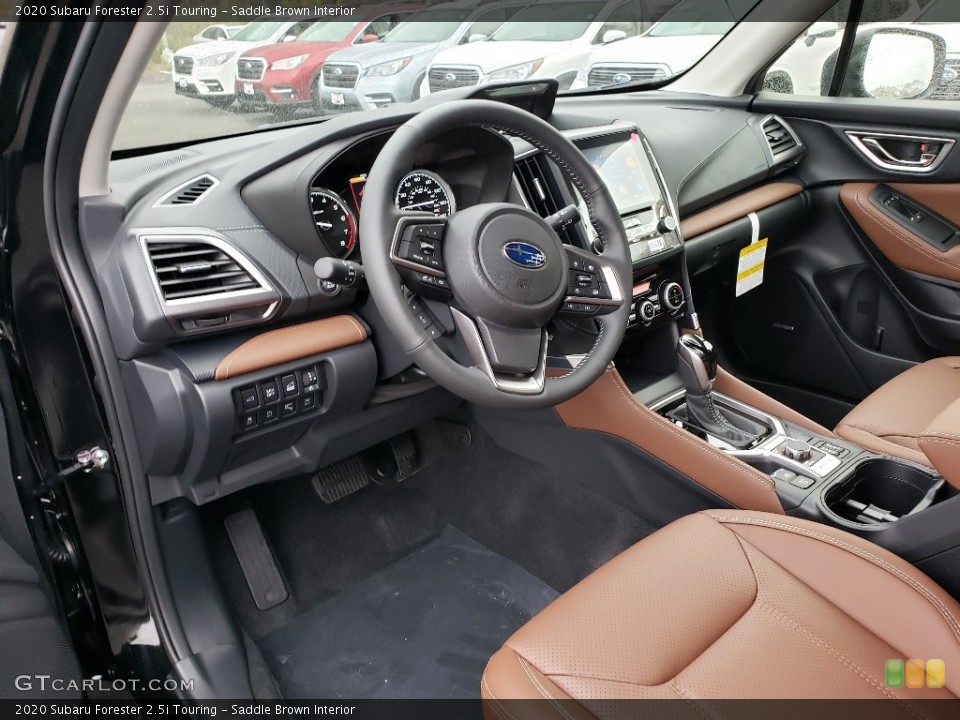 Saddle Brown Interior Photo for the 2020 Subaru Forester 2.5i Touring #135832097