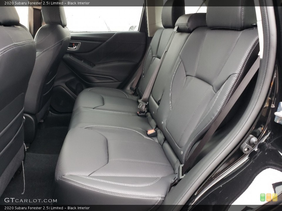 Black Interior Rear Seat for the 2020 Subaru Forester 2.5i Limited #135832757