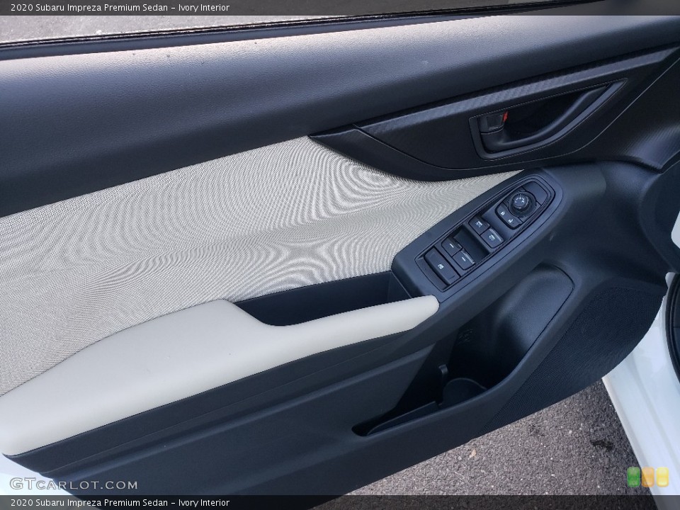 Ivory Interior Door Panel for the 2020 Subaru Impreza Premium Sedan #135834161