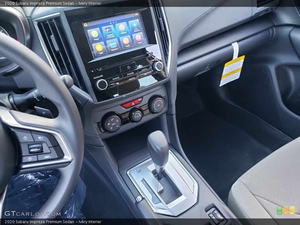 Ivory Interior Controls for the 2020 Subaru Impreza Premium Sedan #135834257