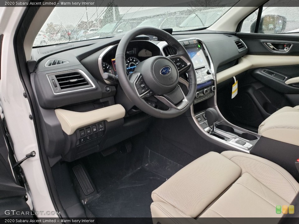Warm Ivory Interior Photo for the 2020 Subaru Ascent Limited #135834545