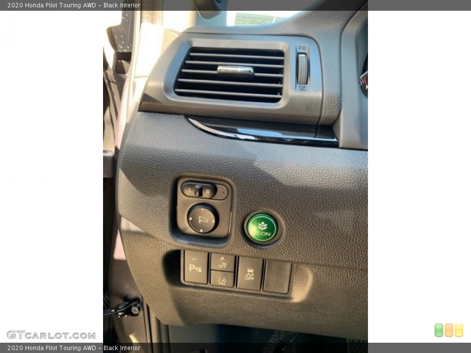 Black Interior Controls for the 2020 Honda Pilot Touring AWD #135848369