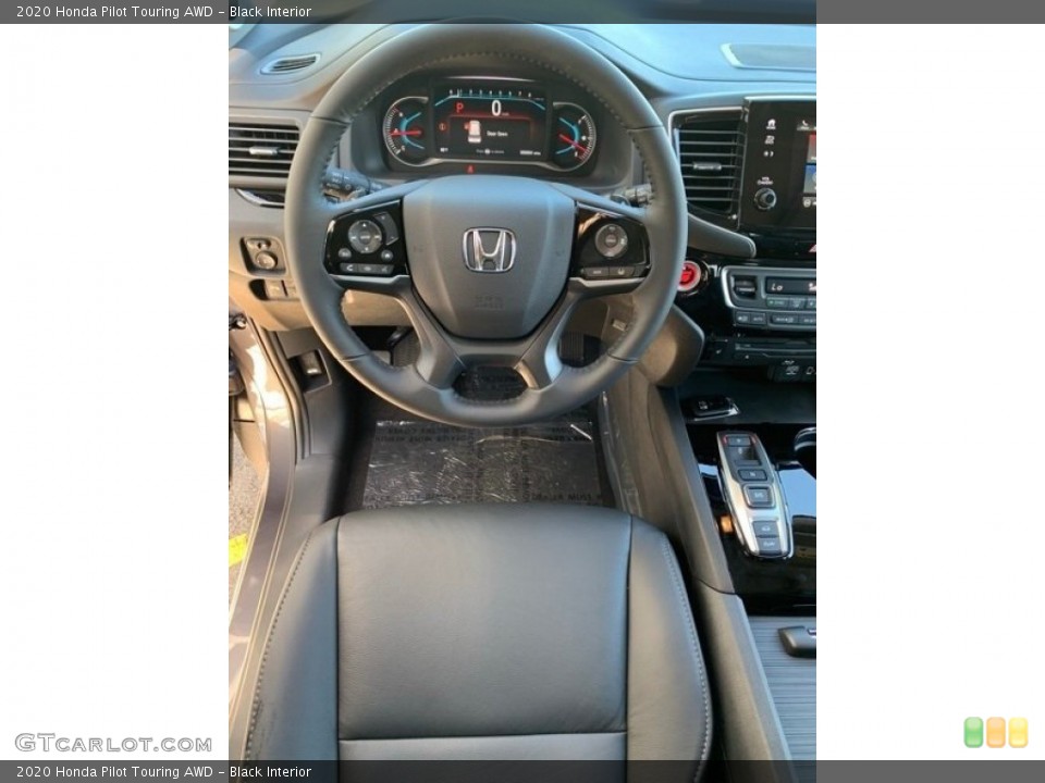 Black Interior Steering Wheel for the 2020 Honda Pilot Touring AWD #135848387